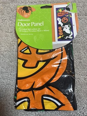 6 Ft Halloween Scarecrow 72'' X 30  Door Panel Indoor/Outdoor