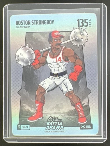 2026 Bo Jackson Battle Arena Griffey Set Boston Stongboy Steel Battlefoil
