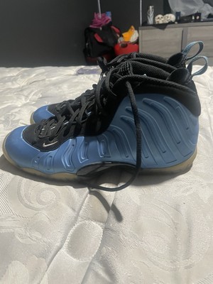 Nike Foamposite Pro Blue Black Basketball Sneakers
