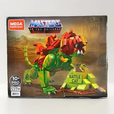 He Man Mega Construx MOTU Battle Cat Building Set Complete Very Cool