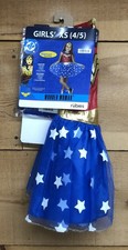 NEW Rubies DC Wonder Woman Costume Girls Size XS 4/5 Halloween Walmart Exclusive