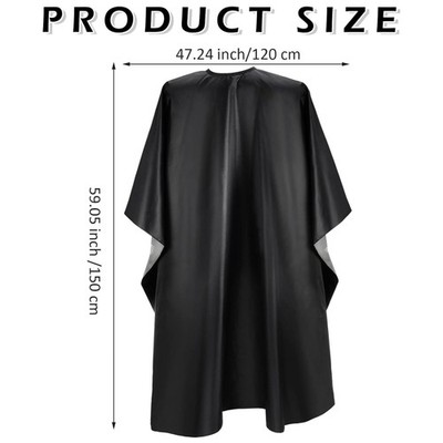 Stylish Adjustable Snap Closure Hair Cutting Capes