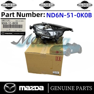 2018-2023 Genuine Mazda MX-5 Miata Head Light Lamp w/o Adaptive RH