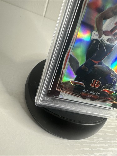2014 Topps Chrome AJ Green Black Refractor 176/299 PSA 10 Cincinnati Bengals - Picture 3 of 10