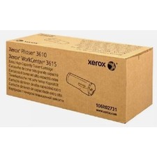 Xerox 106R02731 3610X Extra High Capacity Black Toner Cartridge Phaser 3610