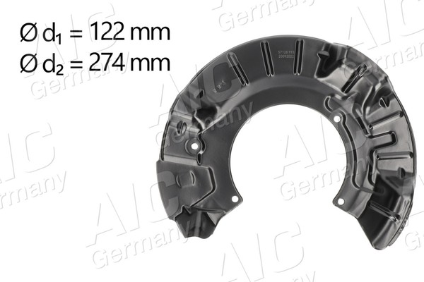 AIC Spritzblech Bremsscheibe 57128 FüR Mini R50 R53 R52 Cooper Works One-image