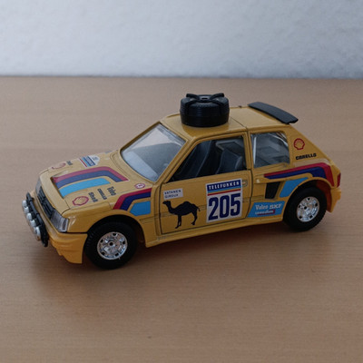 Burago Peugeot 205 Turbo