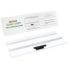 19.33x9.65in Clear Tempered Glass Canopy,Aquarium Fish Tank Hoods FITS for Mo...