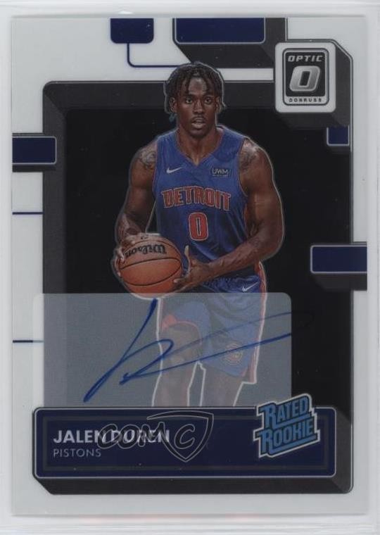 2022 Panini Donruss Optic Rated Signatures Jalen Duren #227 Rookie Auto RC u5y