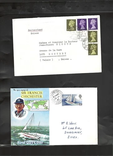 GREAT BRITAIN-QE2-FDC-CACHETS-COVERS-LOT OF 26-F-VF-MANY BETTER-#201