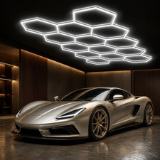 58Lights LED Hexagon Honeycomb Lights,14-Hex Honeycomb Lights