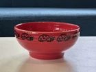 Fiesta Ware FTCCO 2026 Scarlet Ladybug Medium Footed Rice Bowl