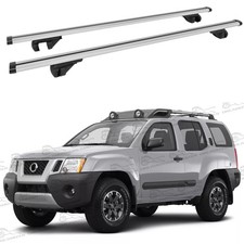 53 Car Roof Rack Crossbars Cargo Carrier Aluminum Lock For Nissan Xterra Suv