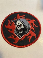 GRIM REAPER Iron On Patch