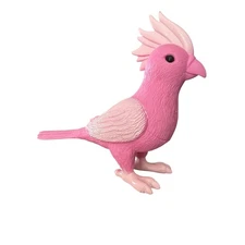 5.5" Ankyo Pink Cockatiel Figurine