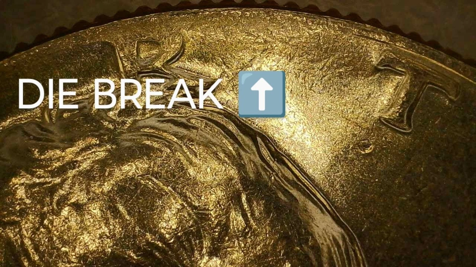 🔥 UNCIRCULATED 1981-P KENNEDY HALF-DOLLAR DDO DDR RPM (P over P) W/ DIE BREAK - Image 4 of 4