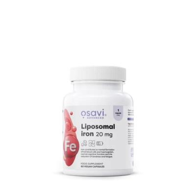 Osavi, Liposomal Iron 20 mg - 60 vegan capsules