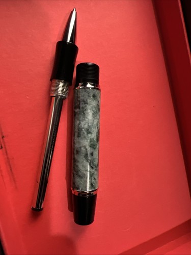Visconti Millionaire Solid Marble Stone Green 685RL03 Limited Edition 'X/988' - Picture 9 of 11