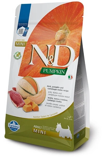 N&d pumpkin dog clearance food