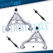 4WD Front Lower Control Arms w/ Ball Joint Sway Bar for 05-08 Ford F-150 Mark LT