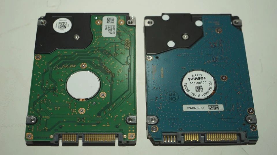 2x TOSHIBA & HITACHI 120GB 2.5" SATA Hard Disk Drive - MK1652GSX - HDD2H03 5k250 - Image 4 of 4