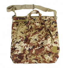 BORSA PORTA CASCO ELMETTO MILITARE VEGETATA ITALIANA  ESERCITO