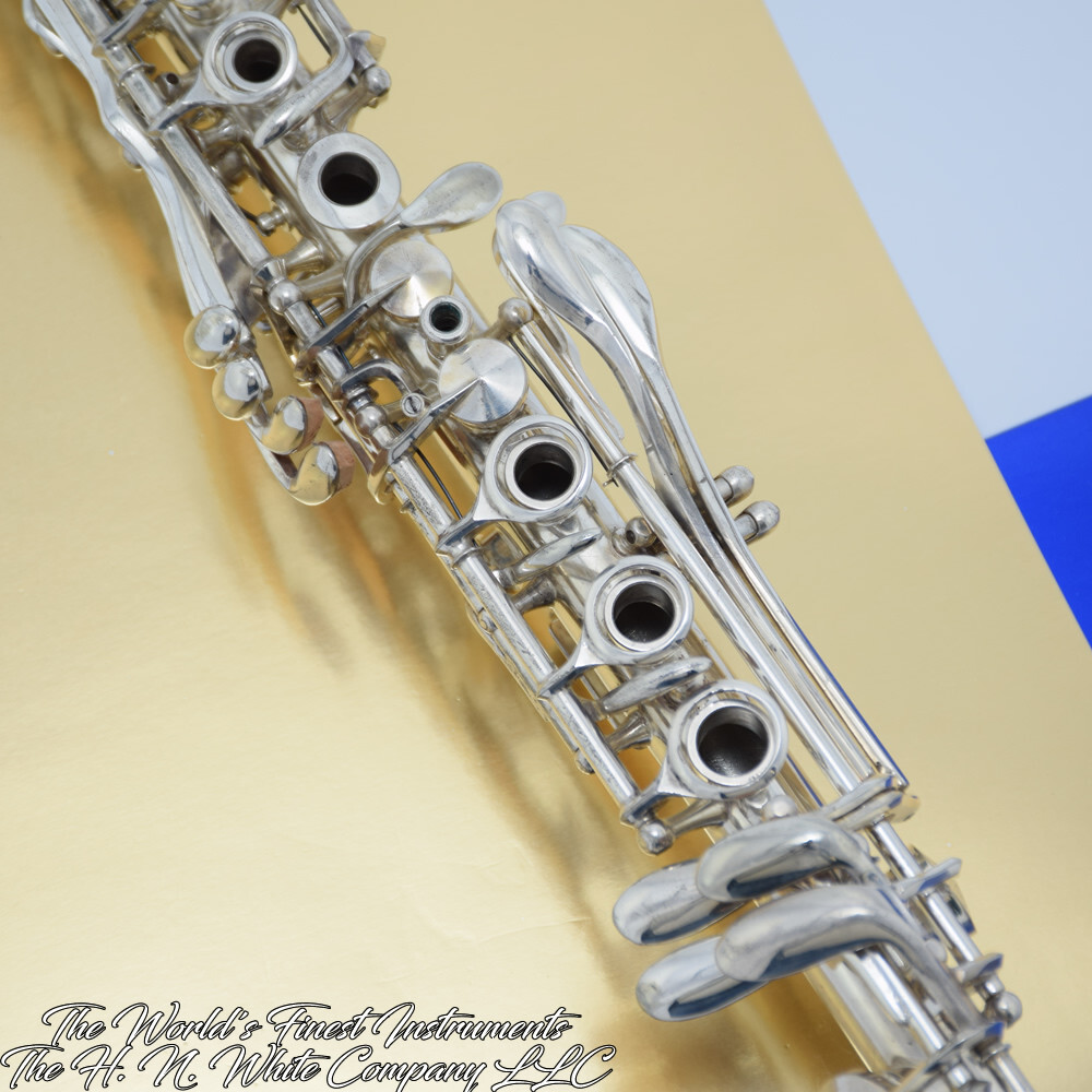 Vintage Silver King Clarinet Sterling Silver Bell Great Every Day