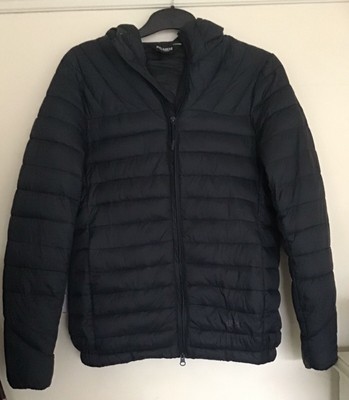 black puffer jacket pull and bear