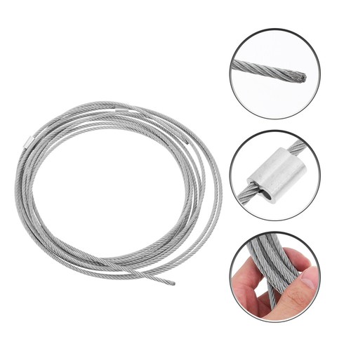 Garage Door Wire Rope Replacement Parts Accessories Safety Cable