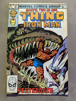 Marvel Two-In-One #97, Marvel Comics, 1983, The Thing, Marvel Comics 