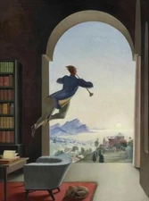 Franz Sedlacek Abendlied 1938 17"x 22" Archival Art Print