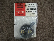 GC Electronics 9242 Lightning Arrestor For Use with Coax or Twin Lead