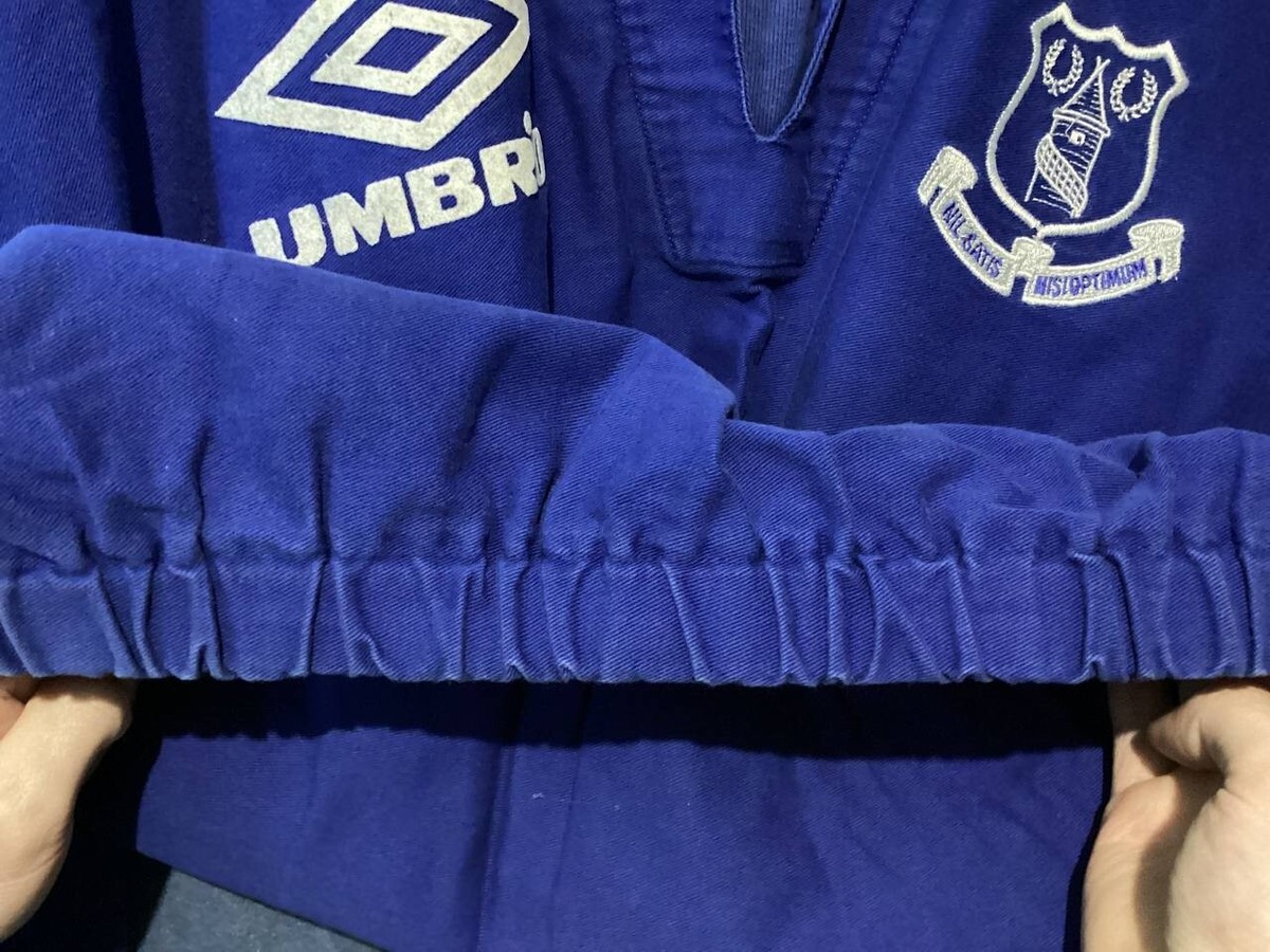 【新品】UMBROxエバートンFC トラックジャケット　ドリルトップ 2XL EVERTON 1995 1997 FOOTBALL SOCCER DRILL TOP JACKET UMBRO Sz