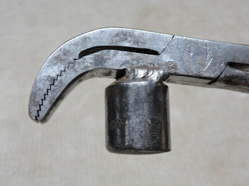 Vtg Cobblers Leather Worker Lasting Pliers Hammer Union Whitcher Multi Tool 'NW' - Picture 5 of 12