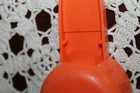 Vintage Tupperware Orange Mini funnel 877-1  Gadget Party Give-Away  — photo 3