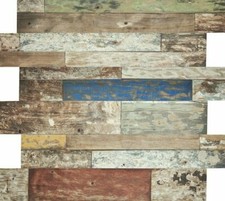 Wandverkleidung, Verblendsteine, Holzoptik