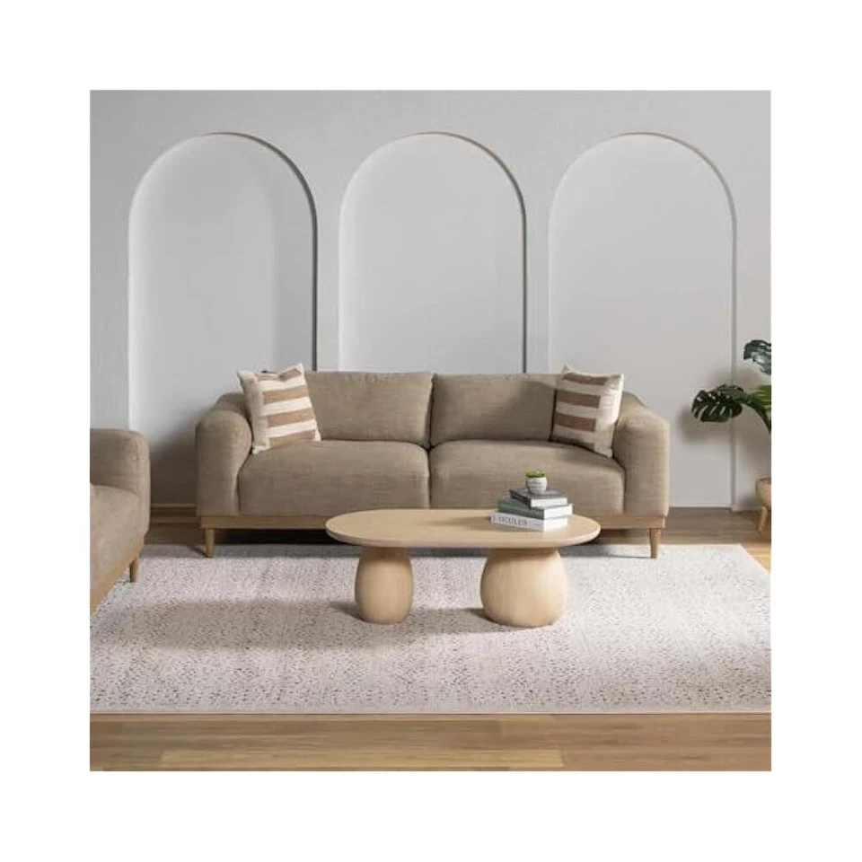 Bohemian Area Rug, Dotted Pattern, Family Comfort & Style, Soft, Non,Slip - Image 2 of 4