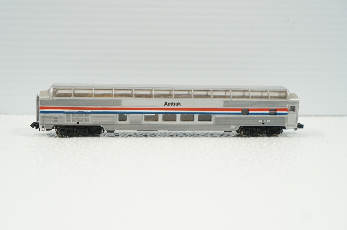 Bachmann N Scale Full Dome Amtrak Passenger Car #9350 | eBay