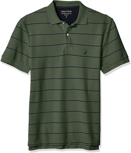 Classic Short Sleeve Striped Polo 