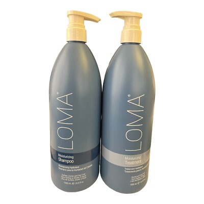 LOMA Moisturizing Shampoo & Treatment Duo - 33.8 Fl oz