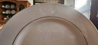 Golden Elegance Platter Plate 12" Leaf 14k Gibson Porcelain White Gold Trim! — photo 7