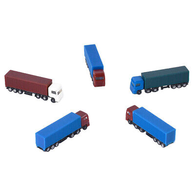 100x 1:100 Painted Miniature Cars Figure HO Scale for Model Train Scenery DIY 