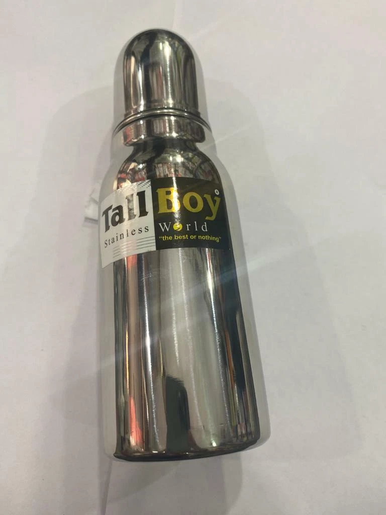 feeding bottle stainless steel MIRROR FINISH 250 ml baby feeding milk bottle