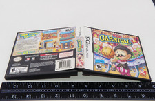 Authentic New Carnival Games Nintendo DS Case Only No Game 2K