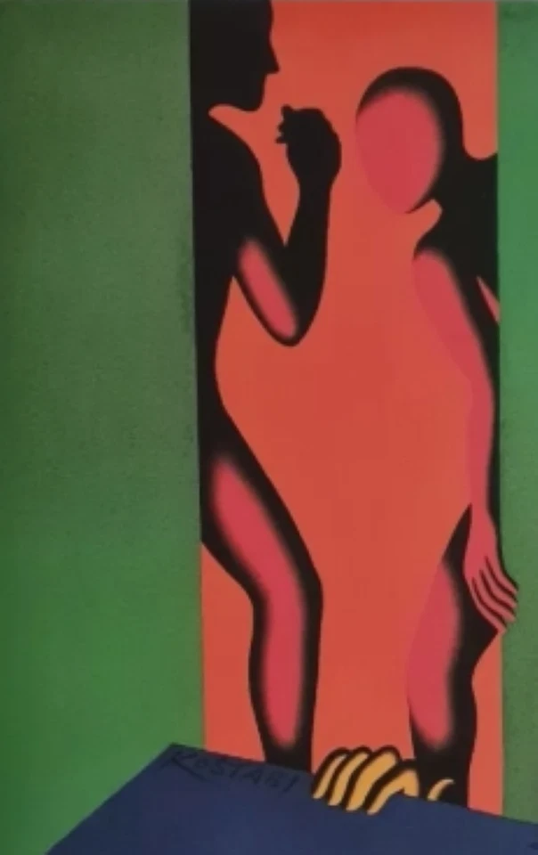 MARK KOSTABI * Untitled * 70 x 50 cm * lithograph * Kunstdruck * limited # xx/50 - Bild 4 von 4