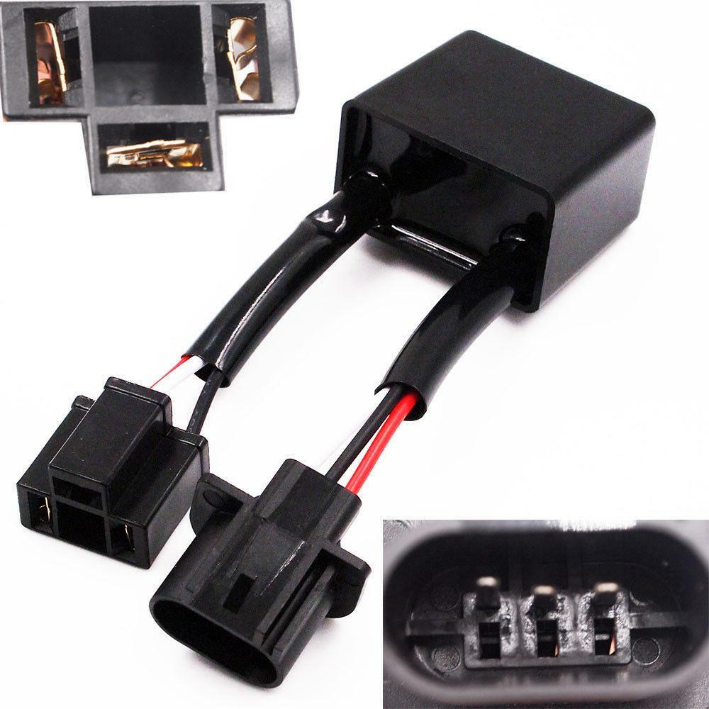 H4 To H13 AntiFlicker Decoders For Jeep Wrangler JK Any 7" Round LED