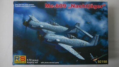 RS Models Me-609 ''Nachtjäger''-1:72-92198-Modellflieger-OVP-0276