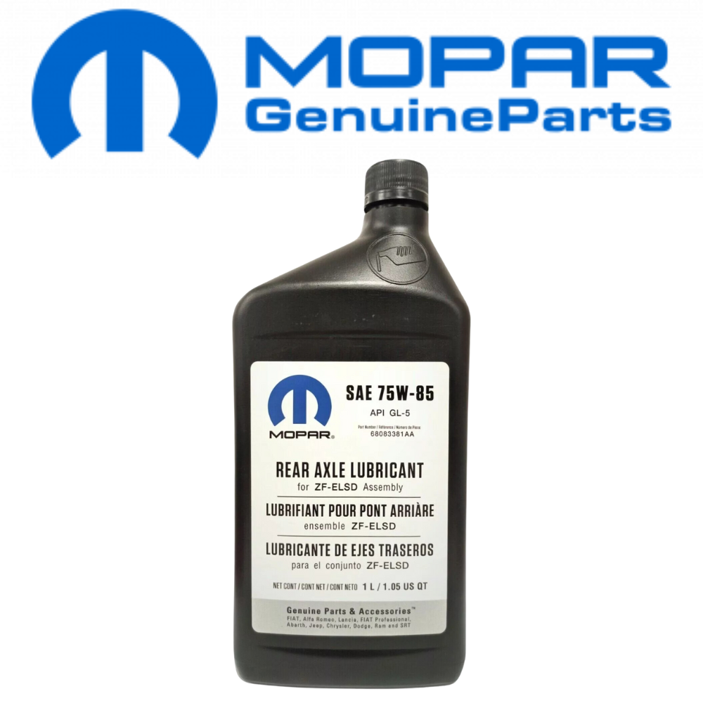 AXLE LUBRICANT SAE 75W85 FOR CHRYSLER 15-20 JEEP CHEROKEE 14-18
