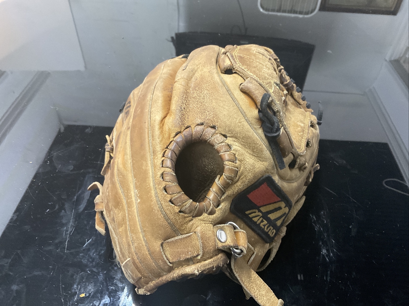 🍀 RARE! Mizuno World Win V MWV110 Vintage Baseball Glove MADE IN JAPAN