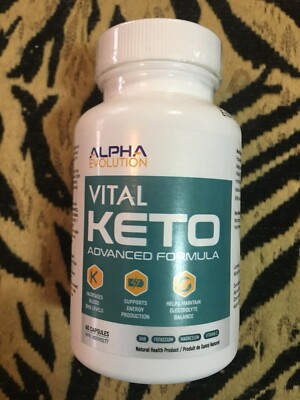 Alpha Evolution Vital KETO Advanced Formula Supplements - 60 capsules